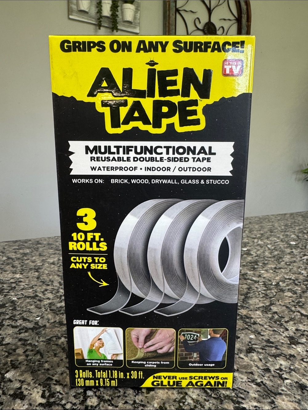 Alien Tape Double-Sided Adhesive Tape - Gray NEE